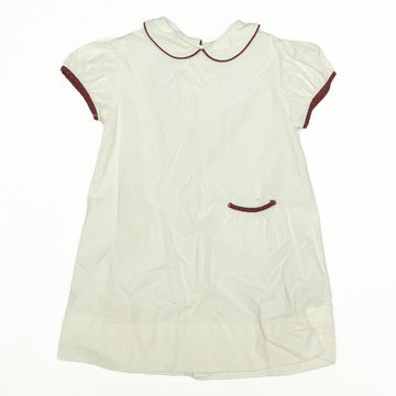 Red Beans Corduroy Dress