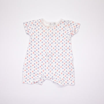 Kissy Kissy Onesie with Sailboat Print
