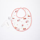 Kissy Kissy Reversible Firetruck Bib