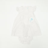 Luli & Me Bishop Dress, Bloomers & Bonnet Set