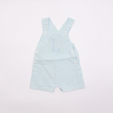 Seersucker Overalls