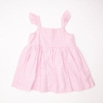 Cuteheads Pink Seersucker Dress